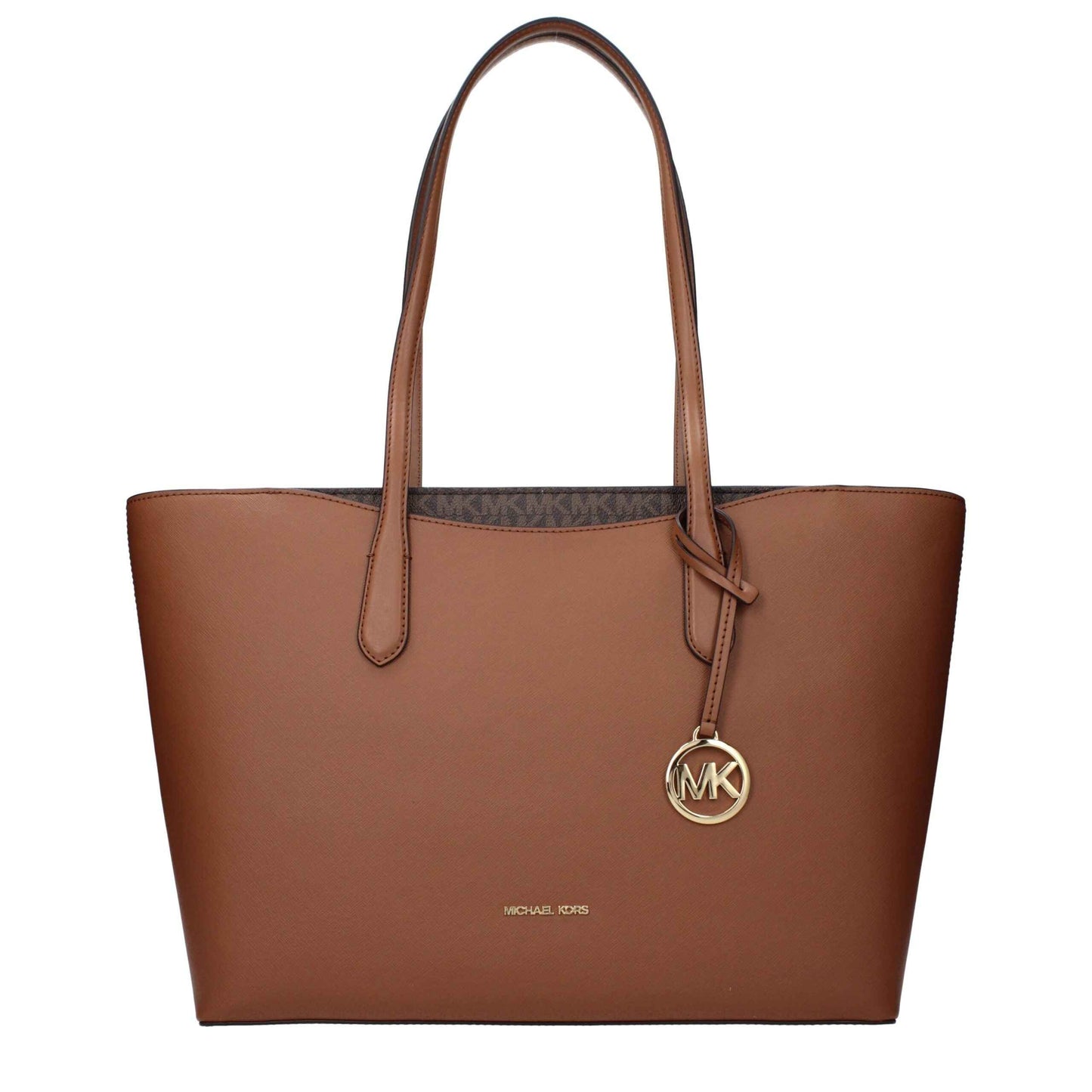 Michael Kors Brown Leather Shoulder Bag