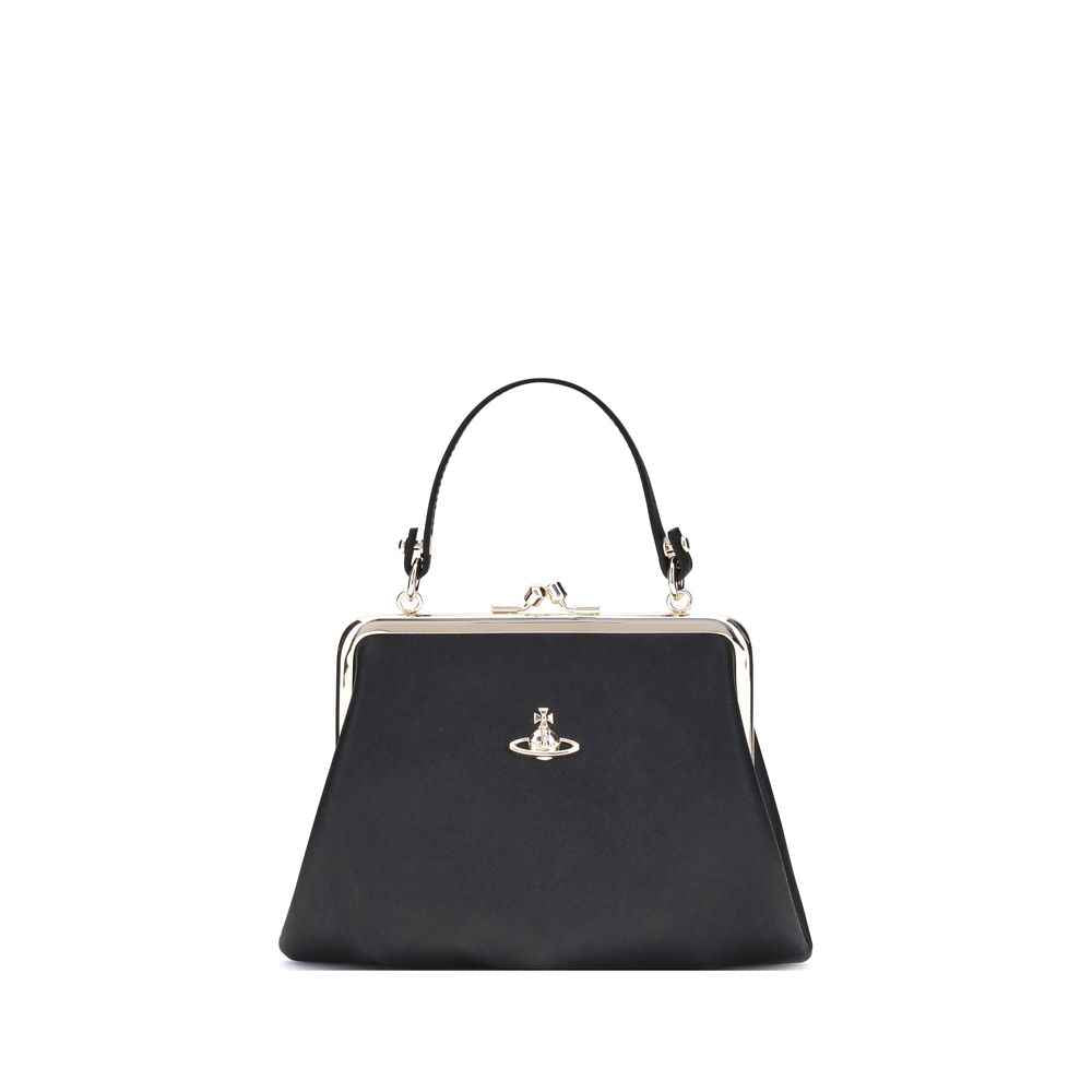 Vivienne Westwood Black Polyethylene Handbag