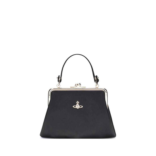 Vivienne Westwood Black Polyethylene Handbag