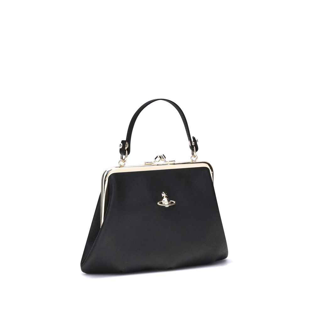 Vivienne Westwood Black Polyethylene Handbag