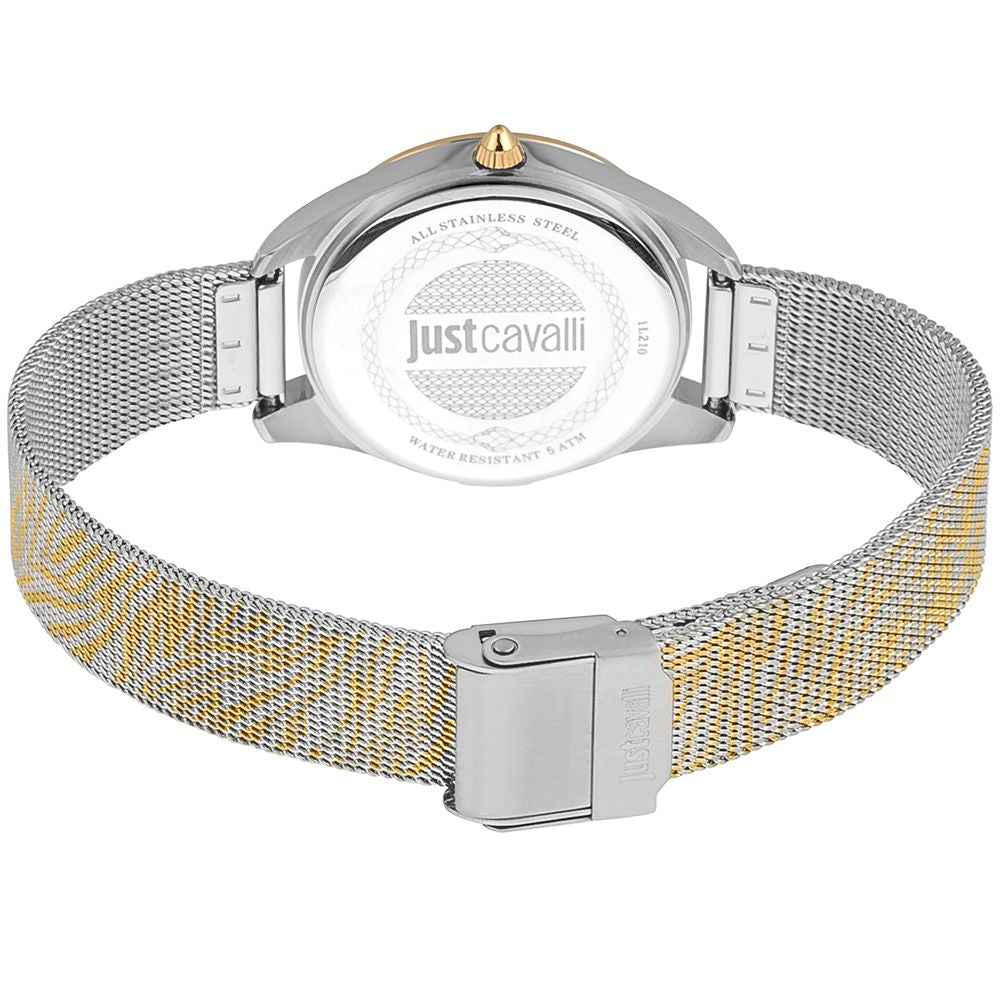 Just Cavalli Multicolor Stainless Steel Dress Watch