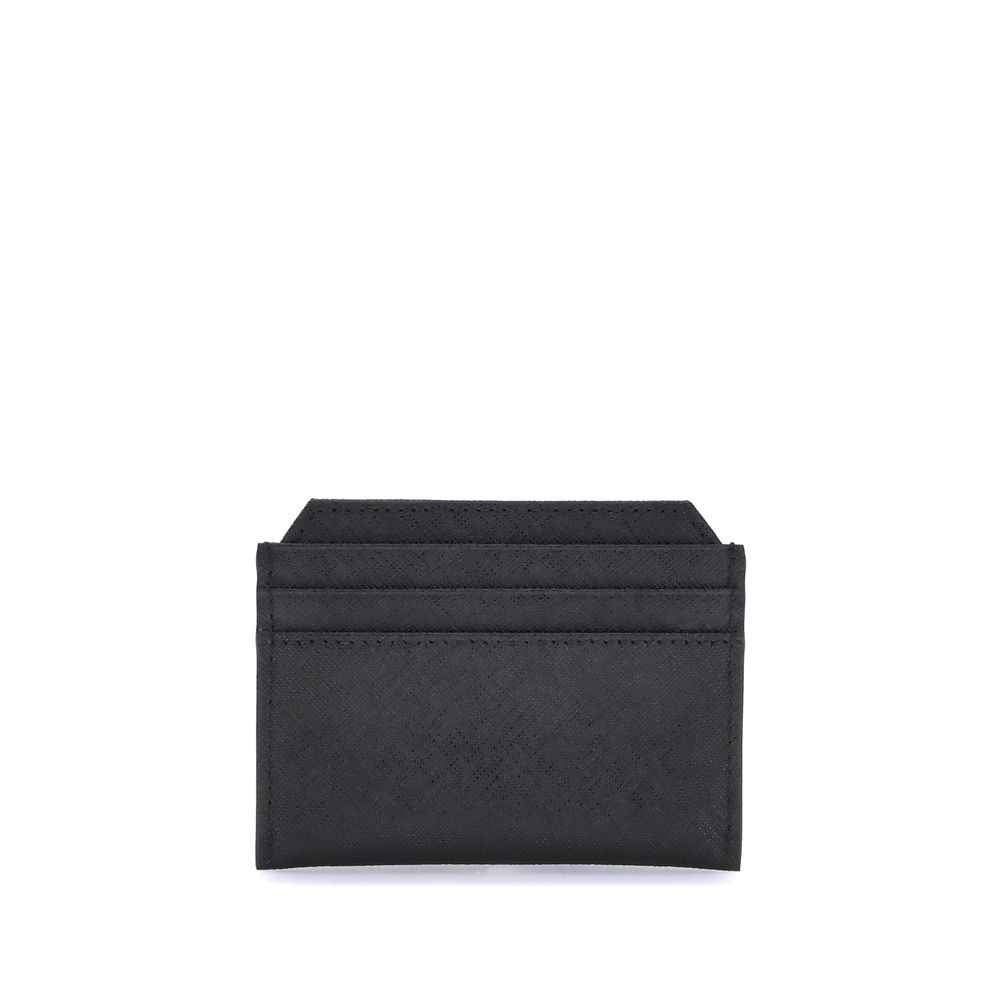 Vivienne Westwood Black Calf Leather Bos Taurus Wallet