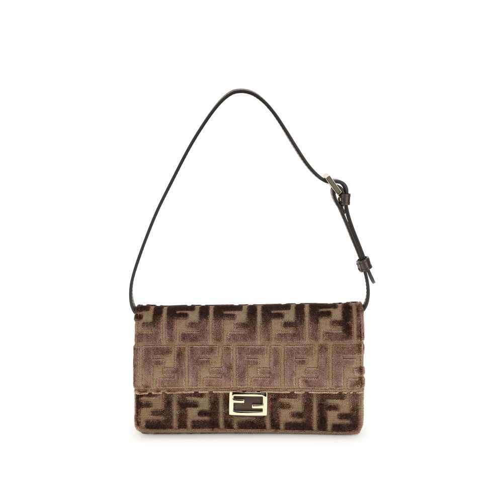 Fendi Brown Leather Handbag