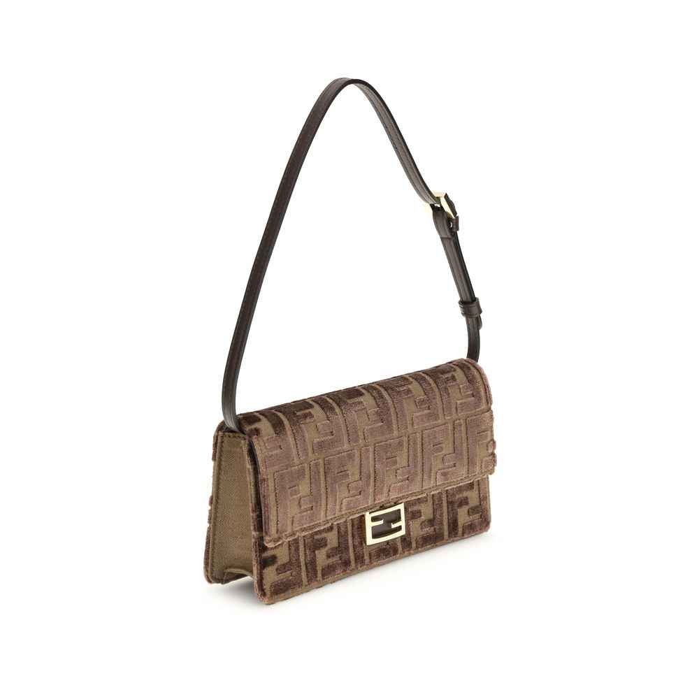 Fendi Brown Leather Handbag