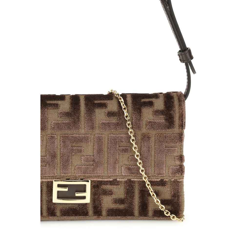 Fendi Brown Leather Handbag