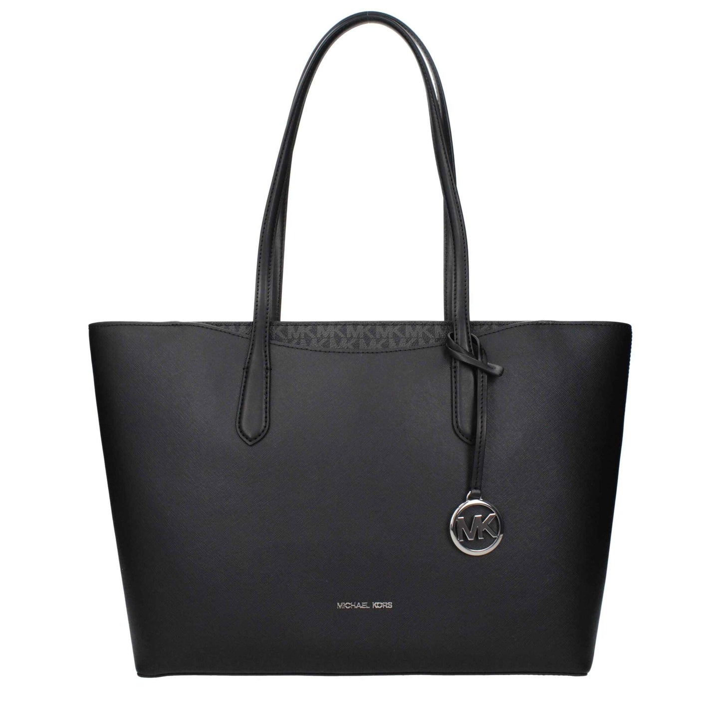 Michael Kors Black Fabric Shoulder Bag