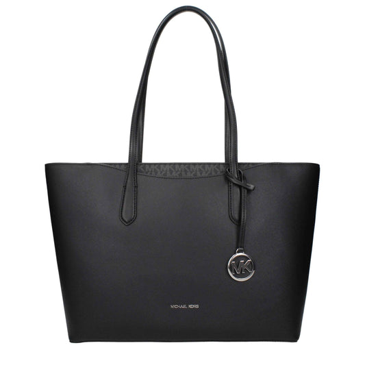 Michael Kors Black Fabric Shoulder Bag